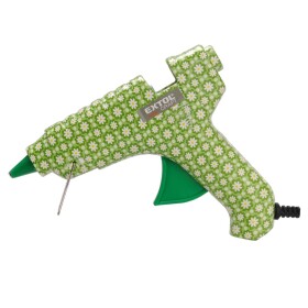 EXTOL CRAFT 422100 Tavná lepící pistole, pr. 11mm, 40W, květinový vzor