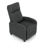 Polohovací křeslo, šedá, látka, TV-W3397 GREY2