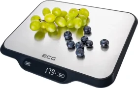 ECG KV 215 S stříbrná / kuchyňská váha / max. 15 kg / TARE / nerez / 4x 1.5 AA (341320394958)
