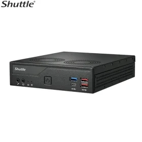 Shuttle XPC slim DH770 černá / LGA1700 / 2xDDR5 / 1xSATA / 2x M.2 / 2x2.5GLAN / Bez OS (DH770)