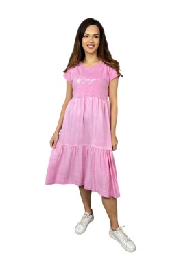HOSH Šaty Asil Velikost: UNI, Barva: Růžová