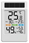 RainPoint BALDRTHERM B0590TH-V6 / Termohygrometr / solární napájení / velký displej / index komfortu (B0590TH-V6)