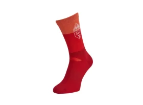 Silvini ponožky cyklistické Ferugi UA1644 merlot-orange