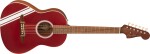 Fender California Sonoran Mini - Candy Apple Red with Competition Stripes Limited Edition