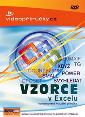 Videopříručky - Vzorce v Excelu - DVD - kolektiv autorů