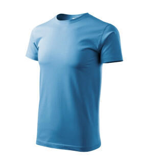 Basic tričko pánské azurově modrá 3XL
