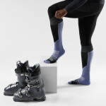 Unisex merino lyžařské ponožky SMARTWOOL Ski Targeted Cushion Extra Stretch OTC S, Nightfall Blue velikost: 42-45 (L)