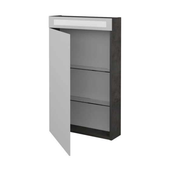 Dřevojas - Jednodveřová galerka AIR GAOE 50 - D16 Beton tmavý / Levé 238667