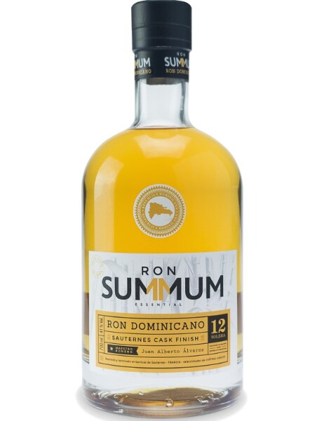 Summum 12 Solera Ron Dominicano Sauternes Cask Finish Rum 12y 41% 0,05 l (holá lahev)