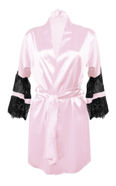 DKaren Housecoat Beatrice Pink