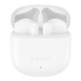 Havit TW976 bílá / Bezdrátová sluchátka / Bluetooth 5.3 / nabíjecí pouzdro / až 5 h (TW976-WHITE)