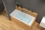 Obdélníková vana Laguna Nora Plus 170x75 cm akrylát levá i pravá NO1700PLUS NO1700PLUS