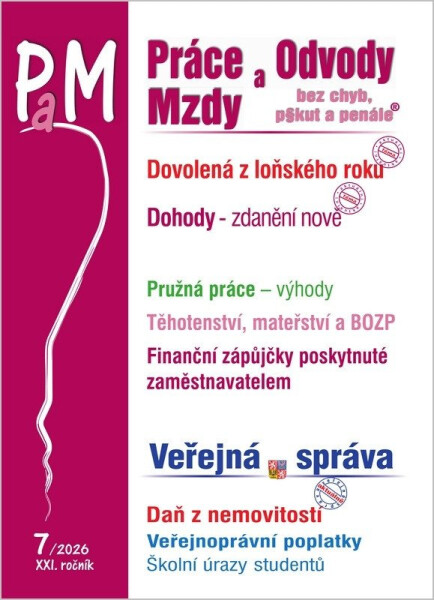 PaM 7/2026 Dovolená z loňského roku - Ladislav Jouza