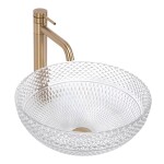 REA - Umyvadlo na desku Sue Transparent REA-U4702