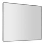 SAPHO - SET koupelnová skříňka CIRASA 60cm s úzkým umyvadlem a LED zrcadlem, 2x zásuvka, bílá lesk KSET-112