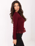 Dámská svetřík PM SW YIS1027.85 Bordó - FPrice bordó one size