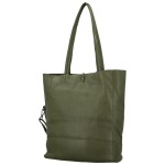 Trendy dámský koženkový set kabelek Alisia, olivově zelený