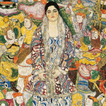 Nástěnný poznámkový kalendář 2026 NOTIQUE - Gustav Klimt, 30 x 30 cm