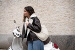 Taška přes rameno Reisenthel Moonbag Puffer stone