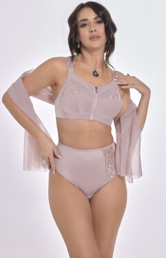 Viki Zuza I 586 Quartz Pink 100-105 měkká podprsenka s kosticí křemenná růžová 100C