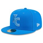 New Era Pánská kšiltovka Kansas City Royals MLB City Connect Fan Pack 59FIFTY Fitted Velikost: 7 1/2