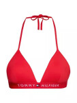 Dámské plavky horní díl FIXED TRIANGLE PADDED BIKINI TOP UW0UW04109XLG červená Tommy Hilfiger