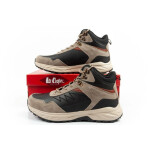 Lee Cooper pánská zimní trekingová zateplená sportovní obuv kotníková béžová černá 44