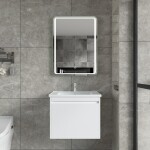Erga Mia, LED zrcadlo 60x80cm, 2185 lm, 6500K, přední/zadní osvětlení, ERG-V01-117-6080-00