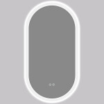 CERANO - Koupelnové LED zrcadlo Toro - 45x90 CER-8050BD79953