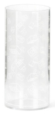 LEGO® Botanicals plastová váza - kostky