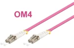 OEM LC-LC / Optický patch kabel / Duplex / 50/125 MM OM4 / 1 m