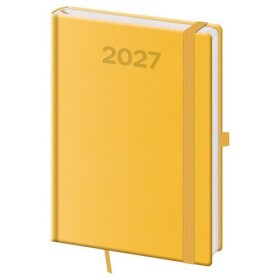 Diář 2027 denní A5 Print Pop - žlutá