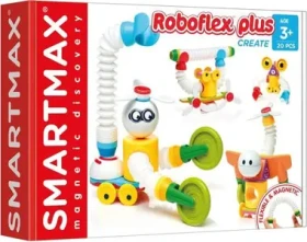 SMARTMAX Magnetická stavebnice Roboti plus 20 dílků