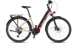 4EVER COMFORT SPORT 720, pneu 28", rám 16" (S), model 2025, barva dark wine - ZDARMA dopravné, odborná montáž, seřízení, pojištění! (Záruka nejlepší ceny! Nakupujte u autorizovaného prodejce!)