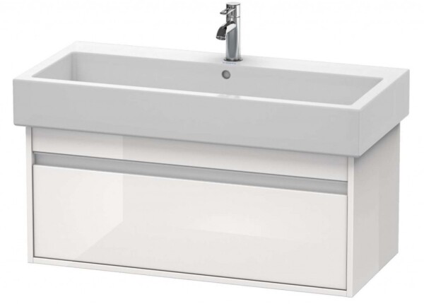 DURAVIT - Ketho Umyvadlová skříňka 41x95x44 cm, 1 zásuvka, lesklá bílá KT668802222