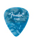 Fender 351 Dotted Celluloid Picks 12-Pack Thin