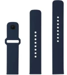 FIXED Set silikonových řemínků Silicone Sporty Strap Quick Release 22mm pro smartwatch modrý