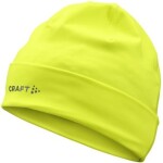Běžecká čepice CRAFT CORE Essence - žlutá Velikost textilu: S-M