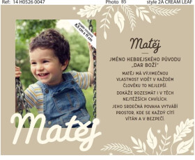 47_Fotorámeček se jménem_Matěj - Albi
