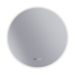 Erga Deam, kulaté LED zrcadlo 100cm, 3 barvy světla, přední osvětlení, vyhřívací podložka proti zapaření, ERG-V01-Deam-1010-CL ERG-V01-DEAM-1010-CL