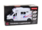 Mamido Auto Camper s efekty a otevíracími dveřmi bílé