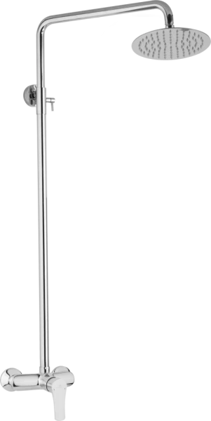 JB Sanitary Sprchová sestava s baterií DOKA s horním vývodem, průměr 25cm SK 61 000 00 6