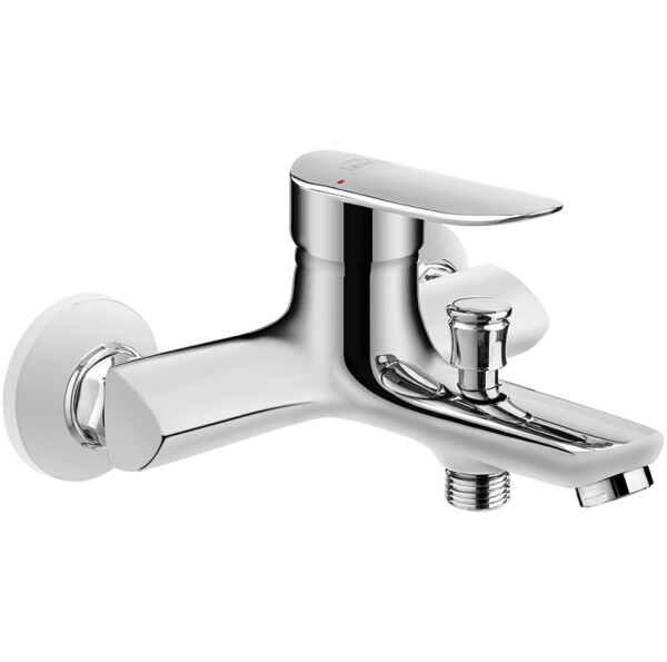 Laveo - Appia - nástěnná vanová baterie bez příslušenství, chrom BLP_010D