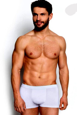 Pánské boxerky white model 6421842 - Henderson Barva: Bílá, Velikost: XXL