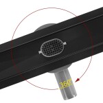 REA - Lineární sprchový žlab Neox pro černá 100 REA-G7800