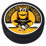 Mustang Puk Pittsburgh Penguins NHL Iceburgh Mascot Textured Puck