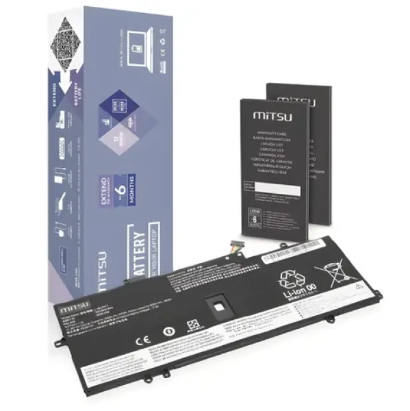 Lenovo ThinkPad X1 Carbon 7, 8, X1 Yoga 4, 5 / Baterie pro notebook / Li-Ion / 15,36V / 3325 mAh / 51 Wh (BC/LE-X1-L18C4P71)