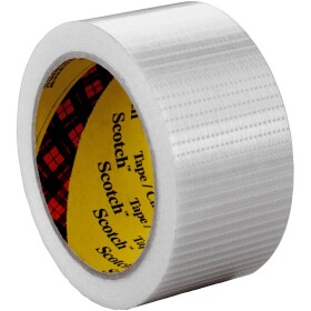 Scotch 89592550 vláknitá lepicí páska Scotch® transparentní (d x š) 50 m x 25 mm 1 ks