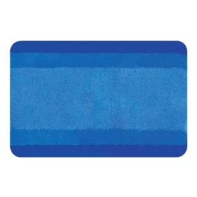 Spirella BALANCE koupelnová předložka 70 x 120 cm modrá / polyester / protiskluzová (7610583092083)
