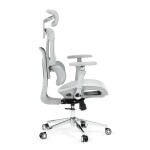 Kancelářská židle, synchronní mechanismus, šedá síťovina, KA-B2363 GREY